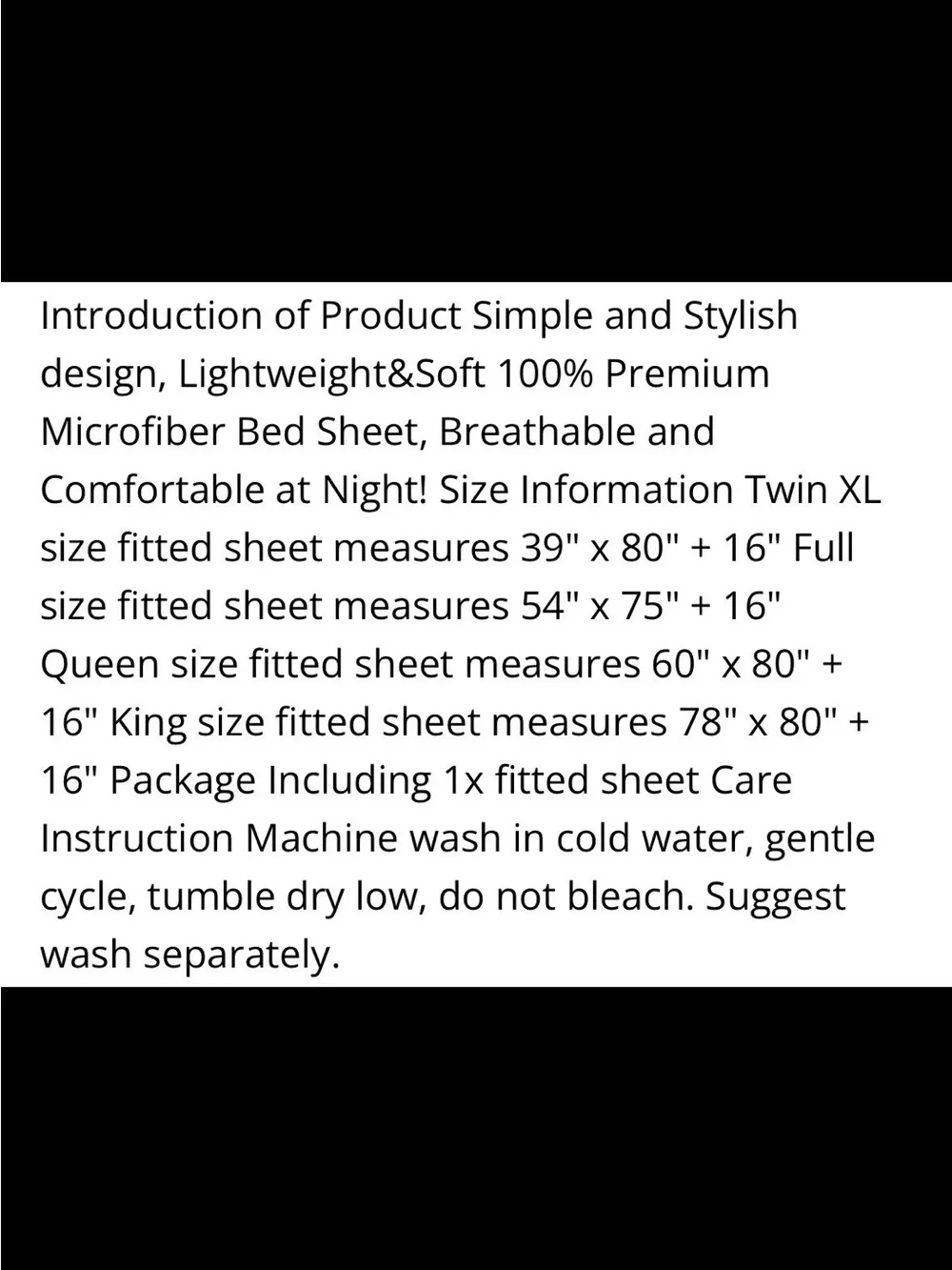 FULL SIZE Leopard Print Brown and Black Fitted Sheet 16” Deep 100% Microfiber